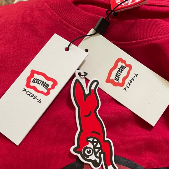 Men’s Icecream Yikes Stripes S/S Tee - Picture 4 of 10